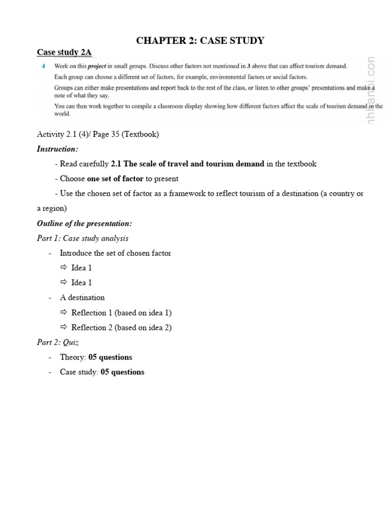 Chapter 2 Case Study | PDF