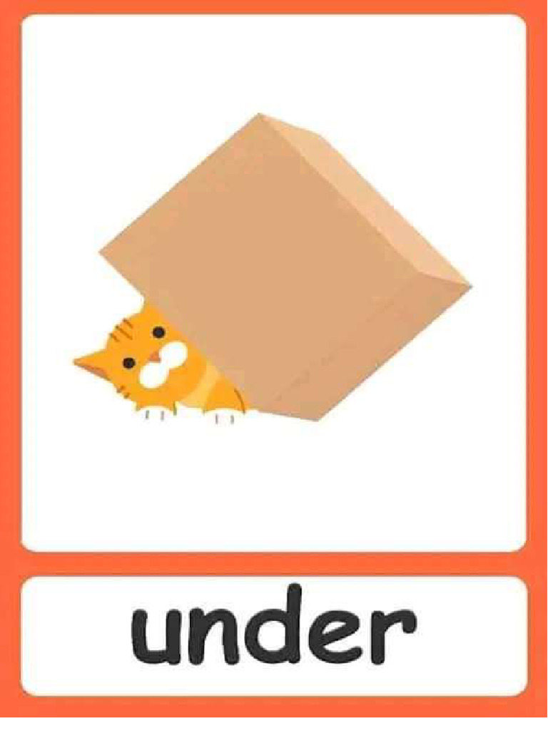 Object Location Flashcards | PDF