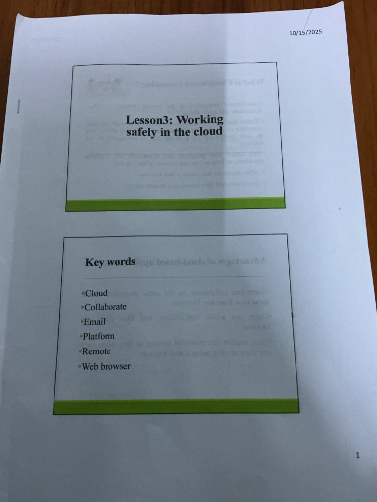 Lesson 3 | PDF