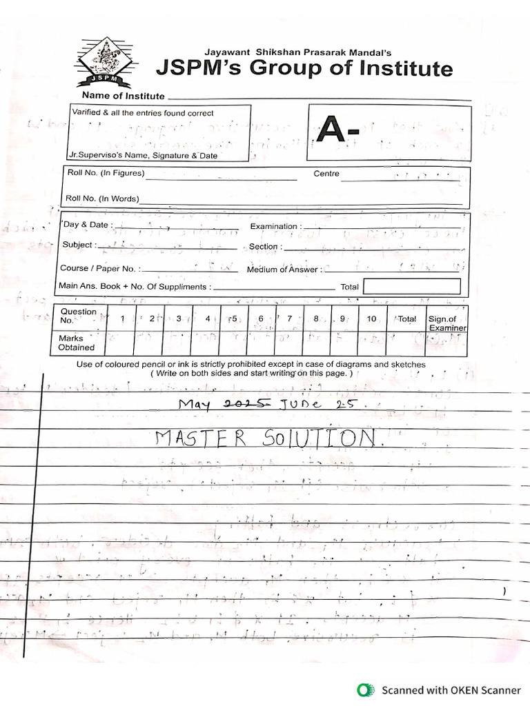 TOC Master Solution | PDF