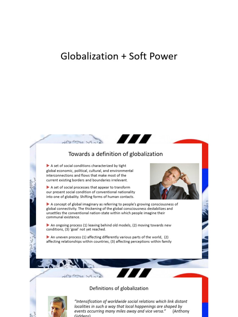 3 Globalization+Soft Power | PDF | Soft Power | Globalization