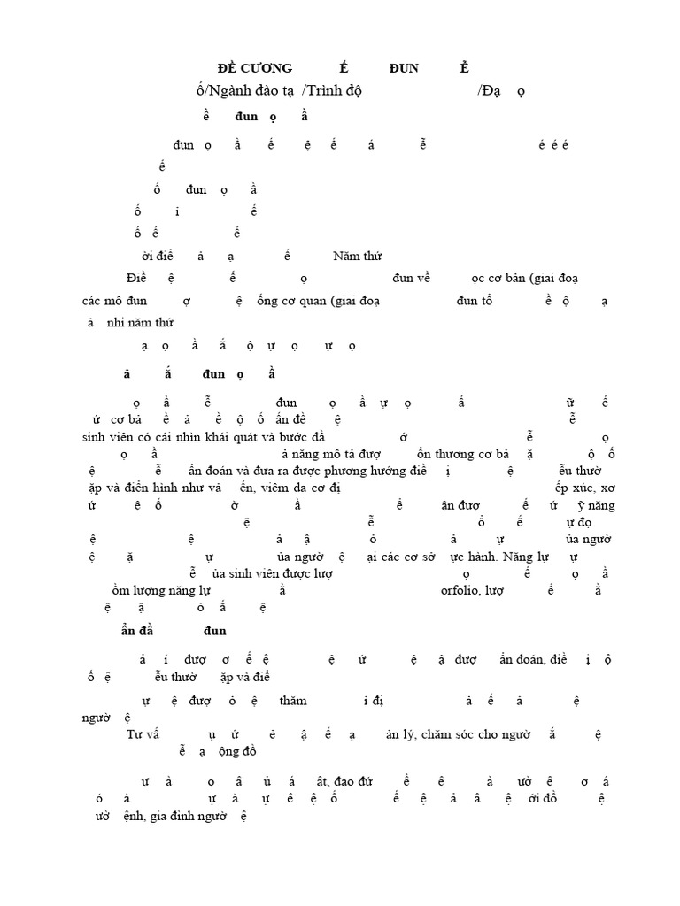 Đề cương chi tiết Module Da liễu | PDF