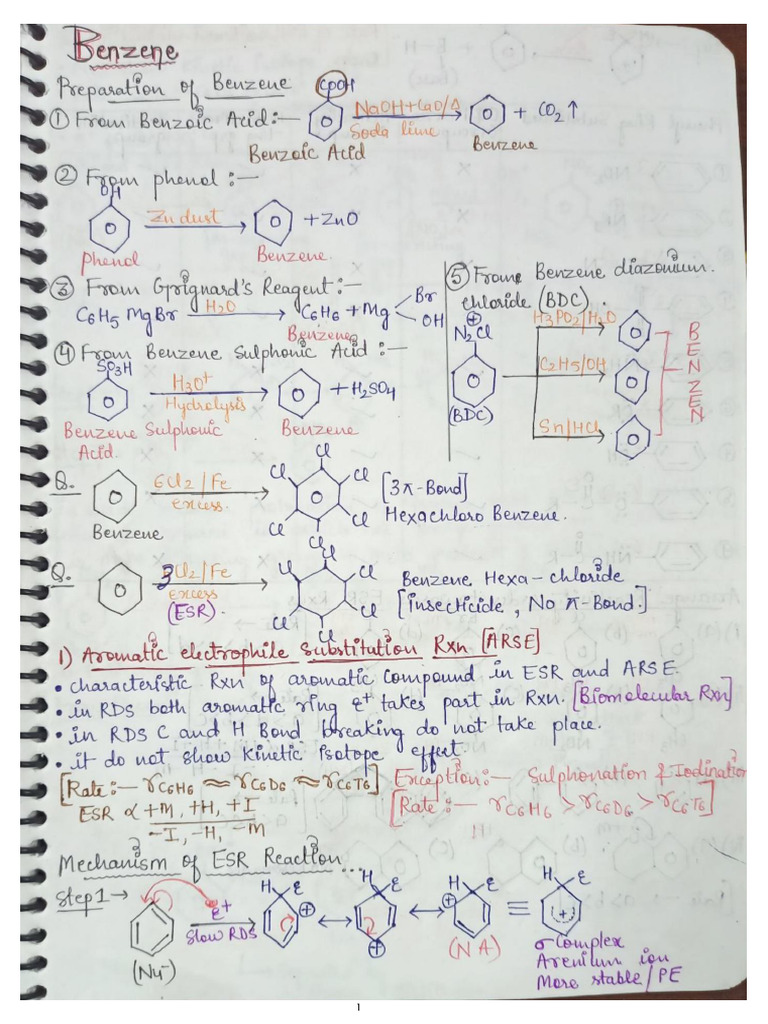 Benzene SN | PDF