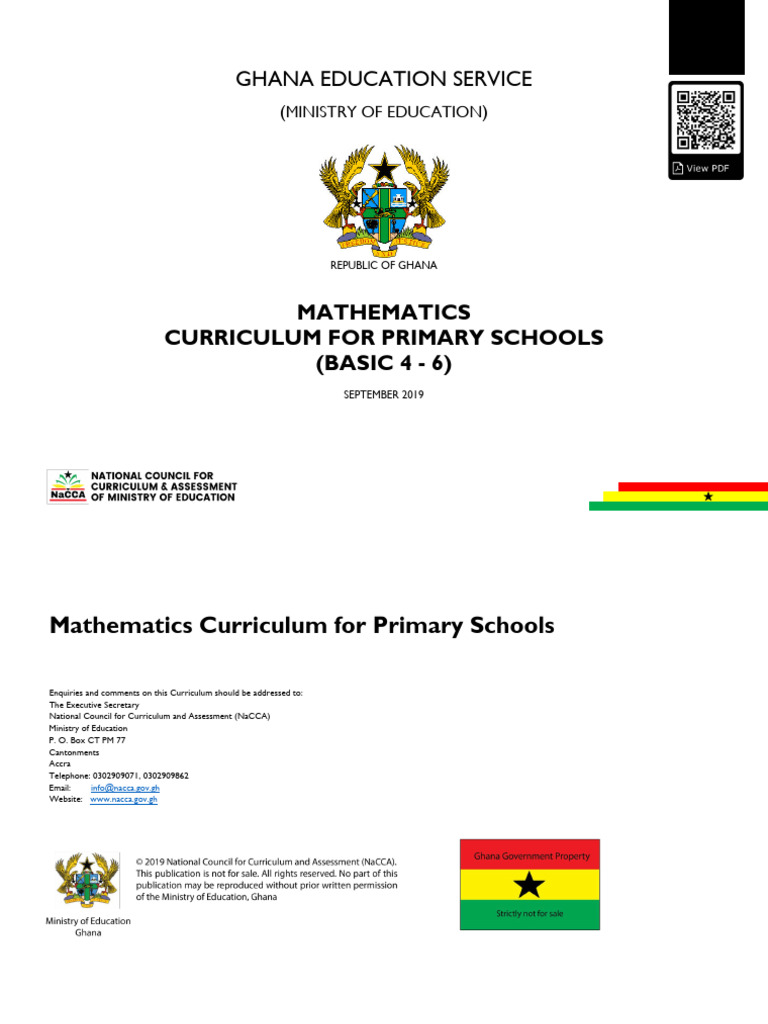 Ghana Primary School Math Curriculum | PDF | Educational Assessment ...