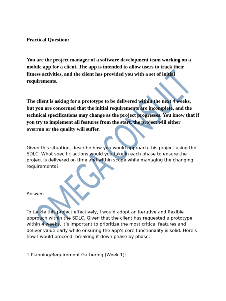 Managing Mobile App Development SDLC | PDF | Software Testing ...
