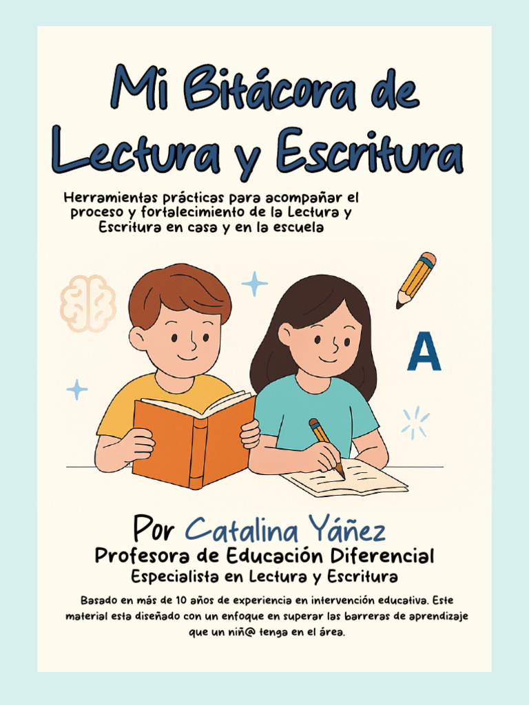 Bitácora de Lectura y Escritura Infantil | PDF | Aprendizaje | Sílaba