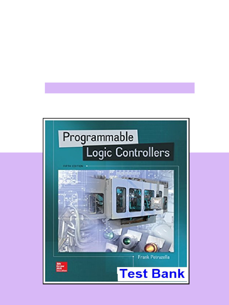 Programmable Logic Controllers 5th Edition Petruzella Test Bank - test ...