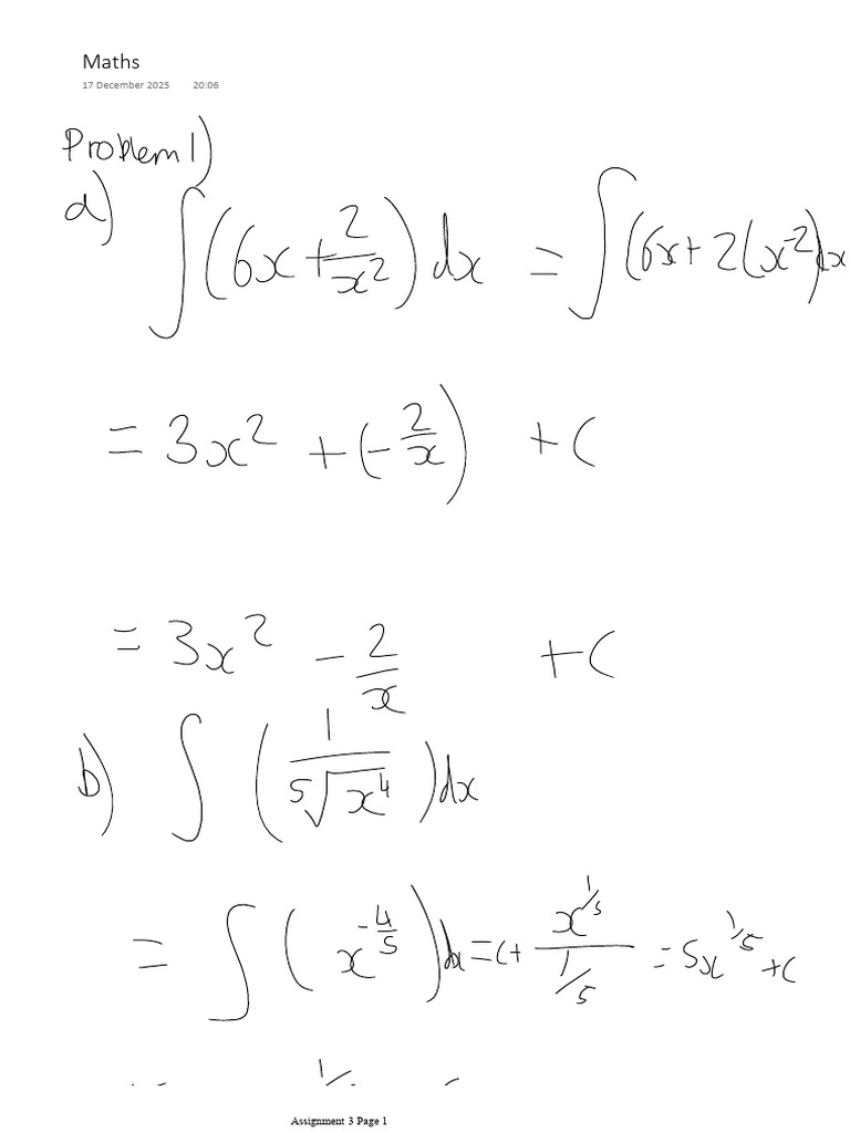 Maths 03 | PDF