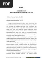 Download Keseimbangan Agregat Demand- Agregat Supply by Ade Ariawan SN97035647 doc pdf