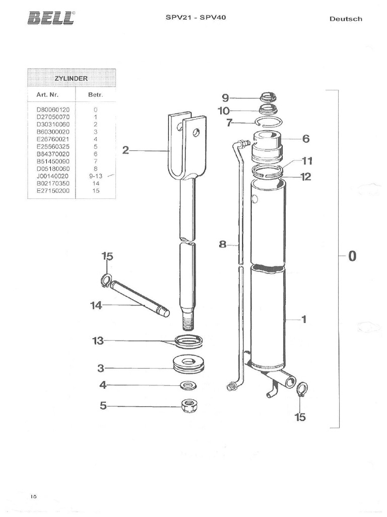 Bell Pickpine SPV21e | PDF