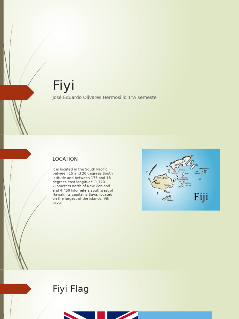 Discovering Fiji: History, Culture, and Nature | PDF | Fiji | Cost Of ...