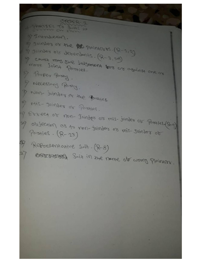 Order 1 | PDF