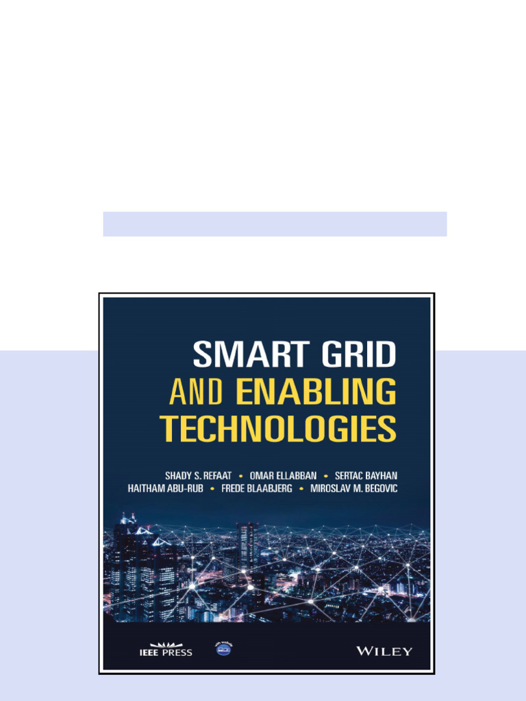 (Ebook) Smart Grid and Enabling Technologies (Wiley - IEEE) by Omar ...