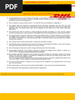 DHL Fuel Surcharge Overview 2025 | PDF | Dangerous Goods | Customs