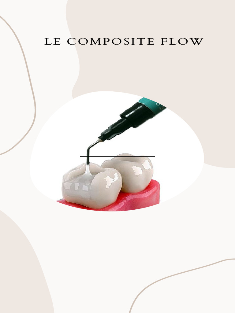 Composite Flow : Restauration dentaire efficace | PDF | Adhésion | Flow ...