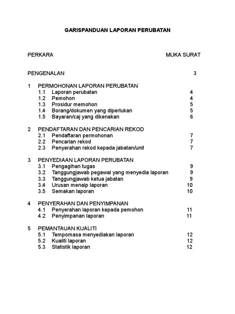 Surat Kebenaran Laporan Perubatan