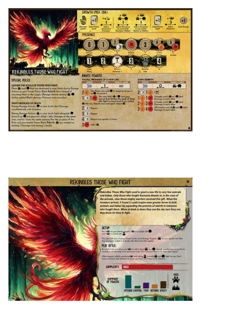 Spirit Fanmade Spirit Island-1 | PDF