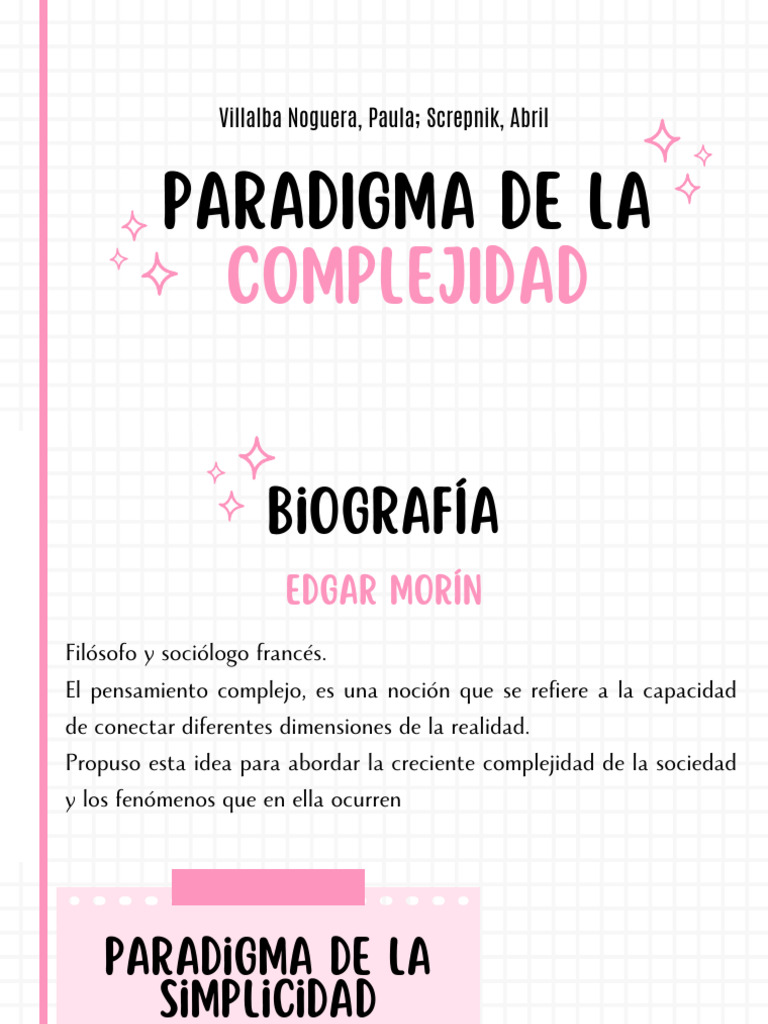 Paradigma de la complejidad - 442024_20240404_114722_0000 | PDF ...