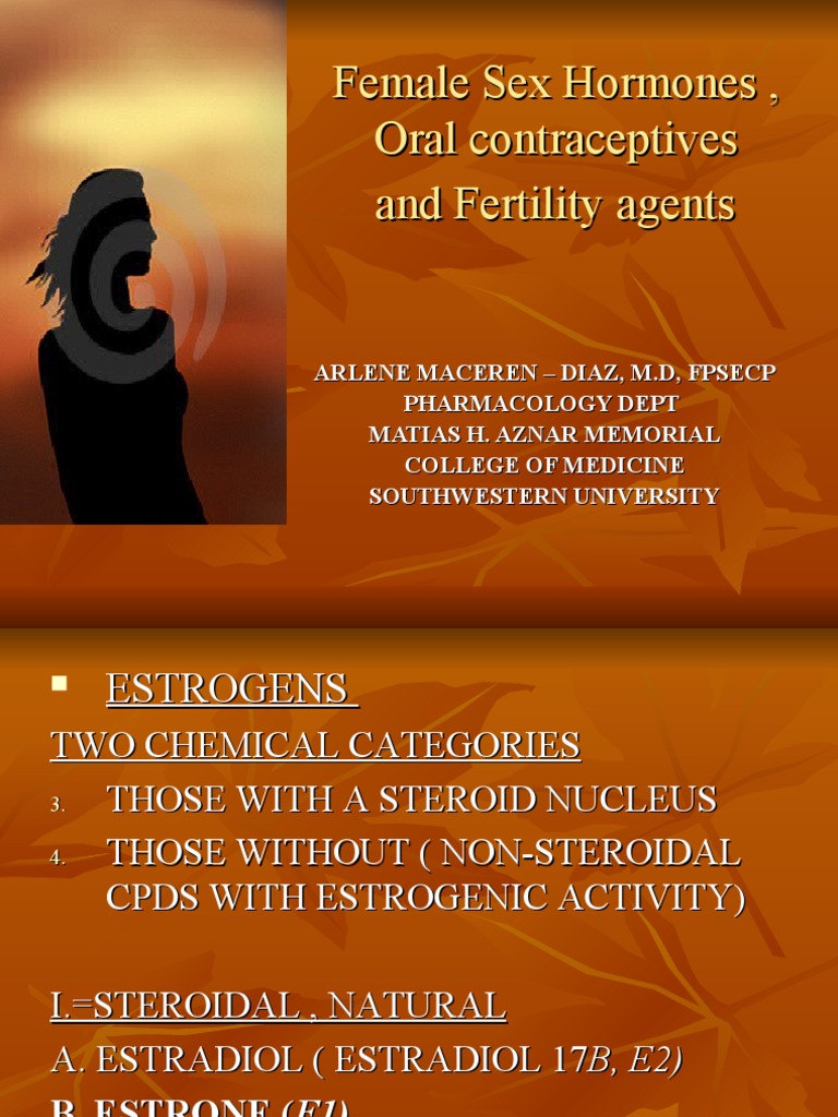 Overview of Female Sex Hormones | PDF