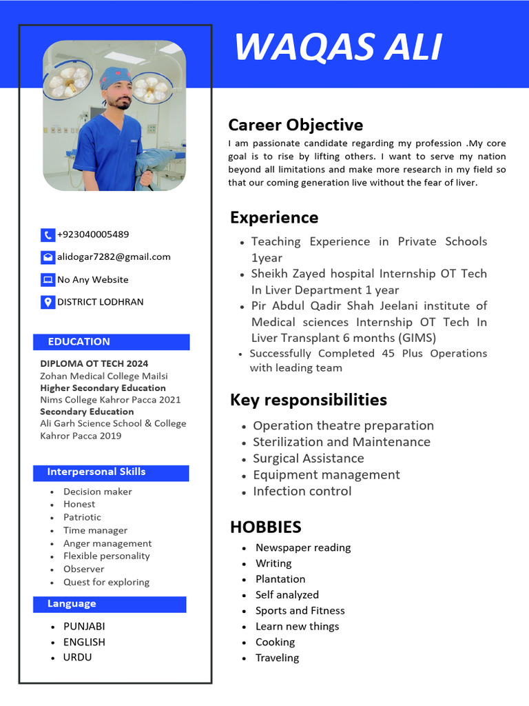 Waqas Ali Resume | PDF