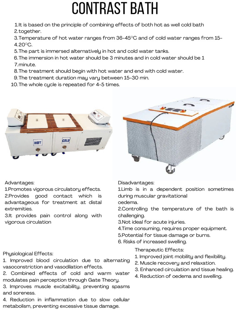 Contrast Bath PDF | PDF