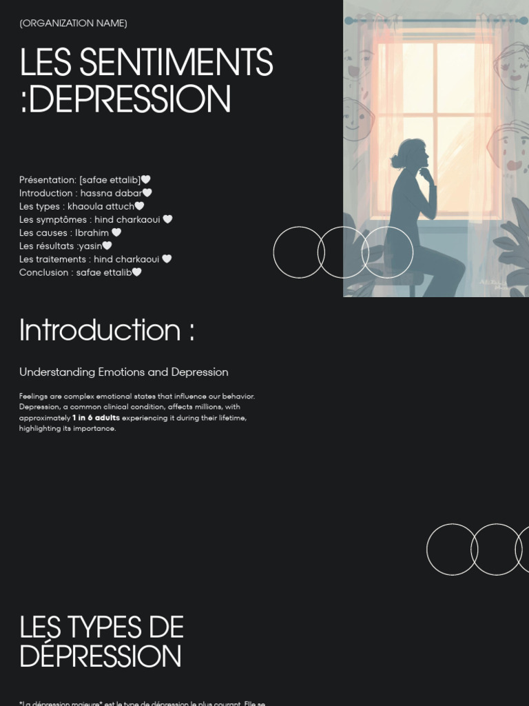 Comprendre la Dépression et ses Types | PDF | Dépression (psychiatrie ...