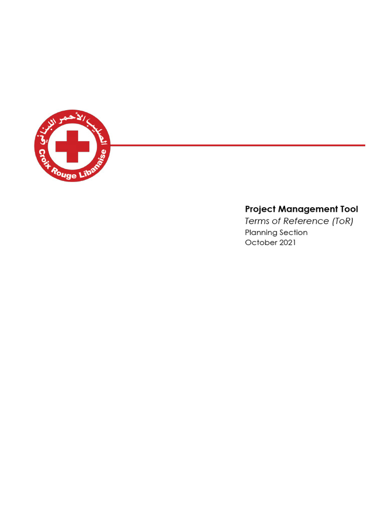 Project Management Tool ToR v0.282 | PDF | Computer File | Project ...