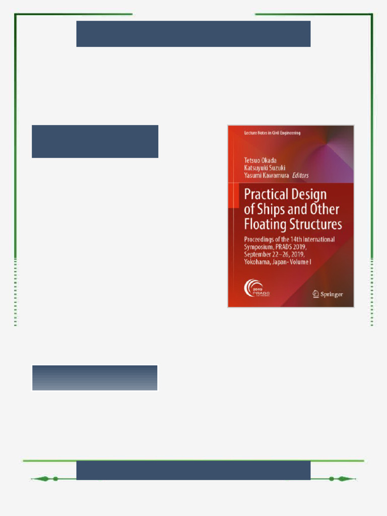 Practical Design of Ships and Other Floating Structures Proceedings of ...
