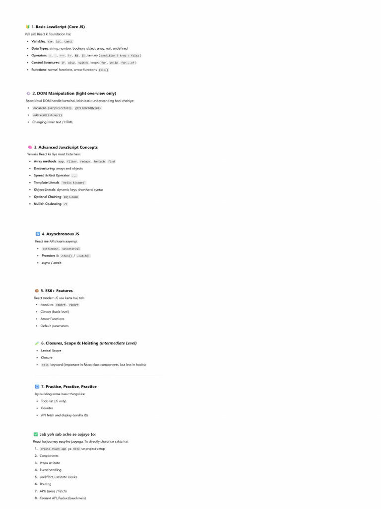 React Need of JS | PDF