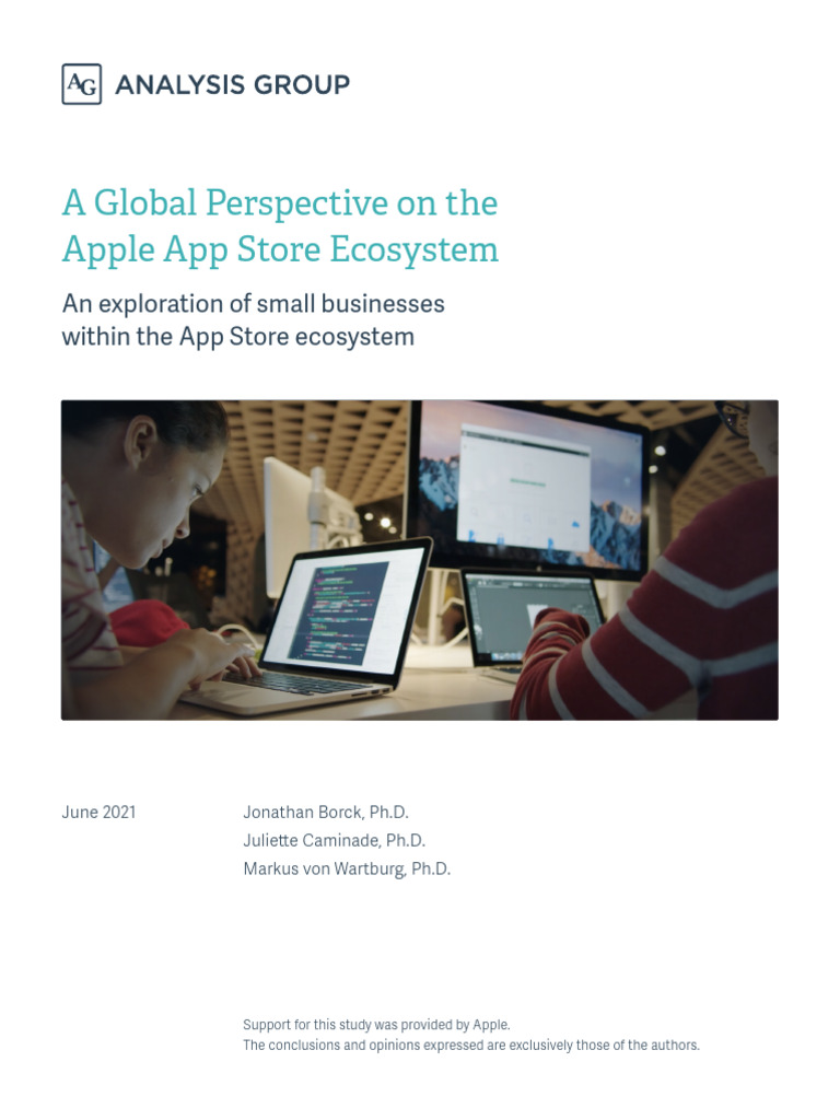 Apple App Store Ecosystem Insights 2020 | PDF | Mobile App | Apple Inc.