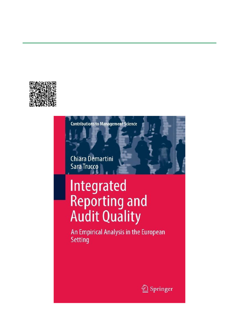 Integrated Reporting & Audit Quality Analysis | PDF | Audit | Risk