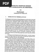 Download Teknologi Produksi Bersih Dan Penerapannya Di Indonesia by fitriawan17 SN97041416 doc pdf