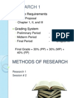 Research Methods and Skills