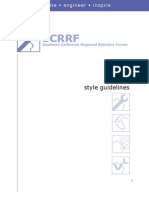 SCRRF Style Guide