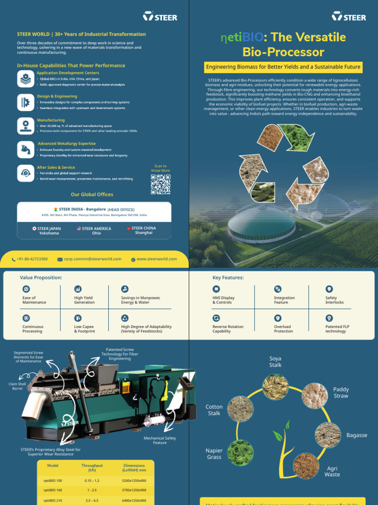 Advanced Bio-Processors for Biomass Efficiency | PDF | Biofuel ...