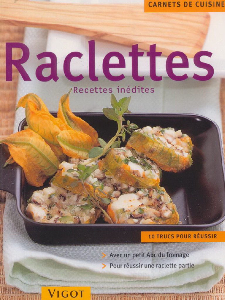 Raclettes Recettes Inédites | PDF