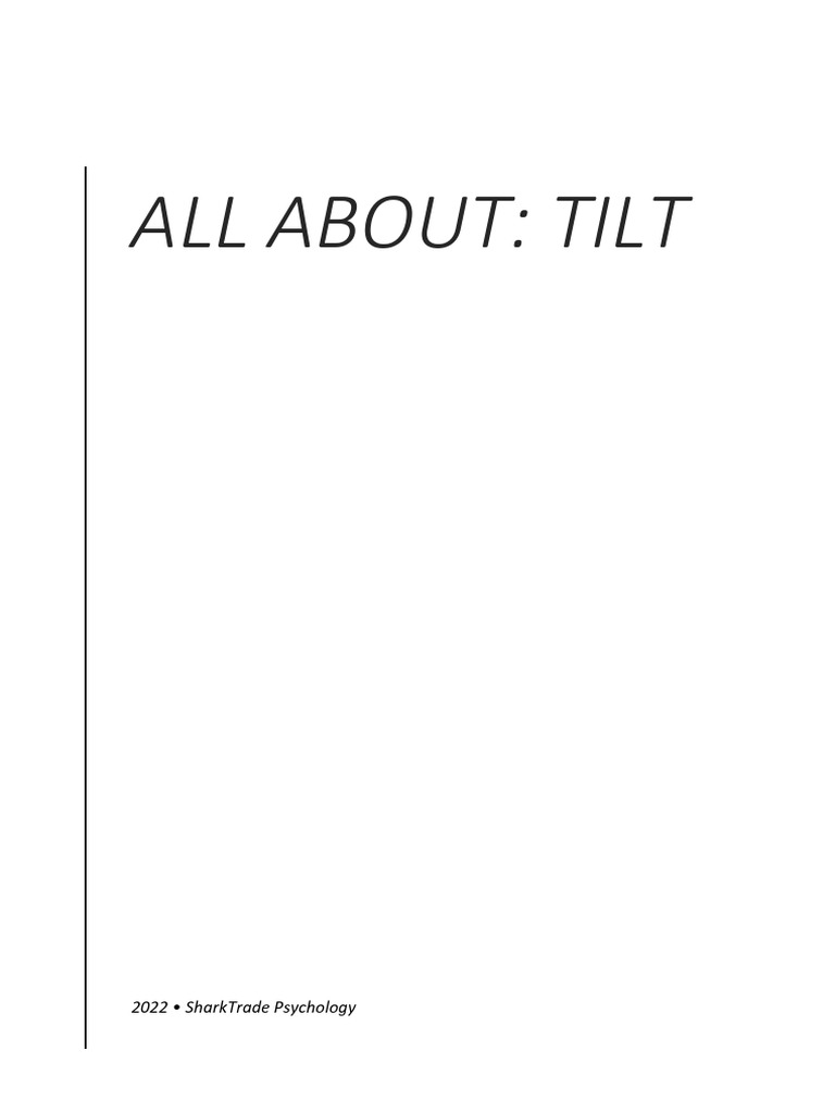 All 'Bout Tilt | PDF