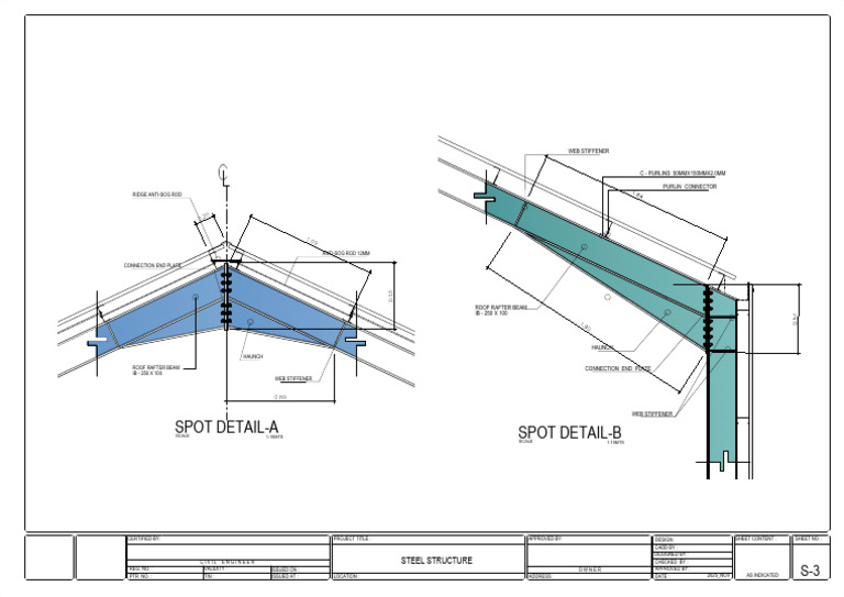 Steel Structure Design Details | PDF