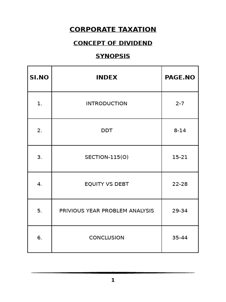 Final Version of Taxaion Seminor | PDF | Dividend | Taxes