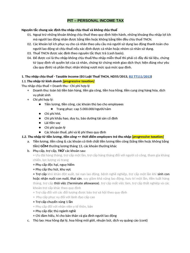 Acca f6 Note | PDF