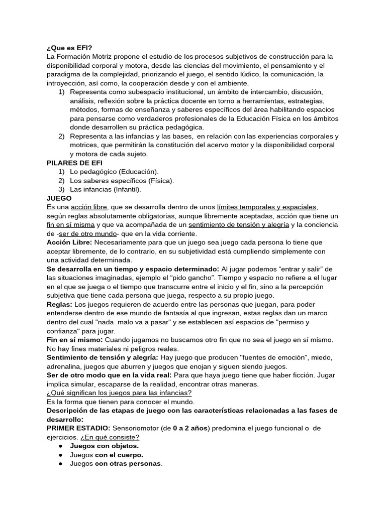 Resumen Efi2 | PDF | Resistencia | Flexibilidad (anatomía)
