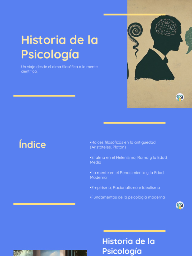 Evolución de la Psicología: De Alma a Mente | PDF | Alma | Empirismo