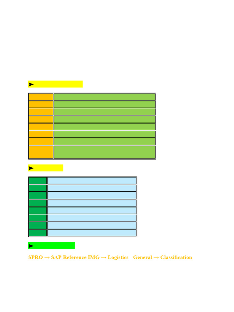 SAP MM Classification System Guide | PDF | Computing