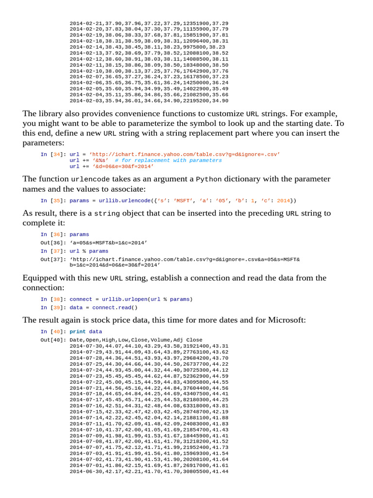 Python for Finance Analyze Big Financial Data {TechieAce}_Part26 | PDF ...