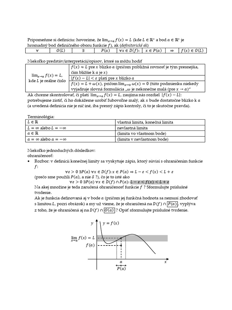 4 Limity 2 | PDF
