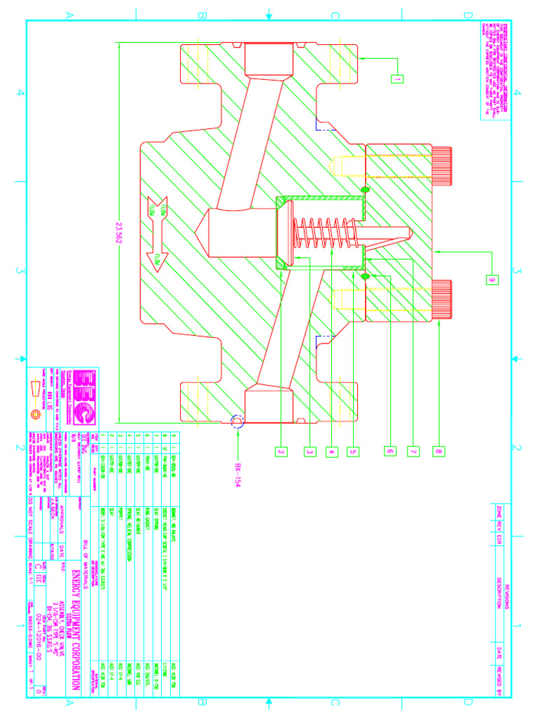 66033 Check Valve Drawing 单向阀 | PDF