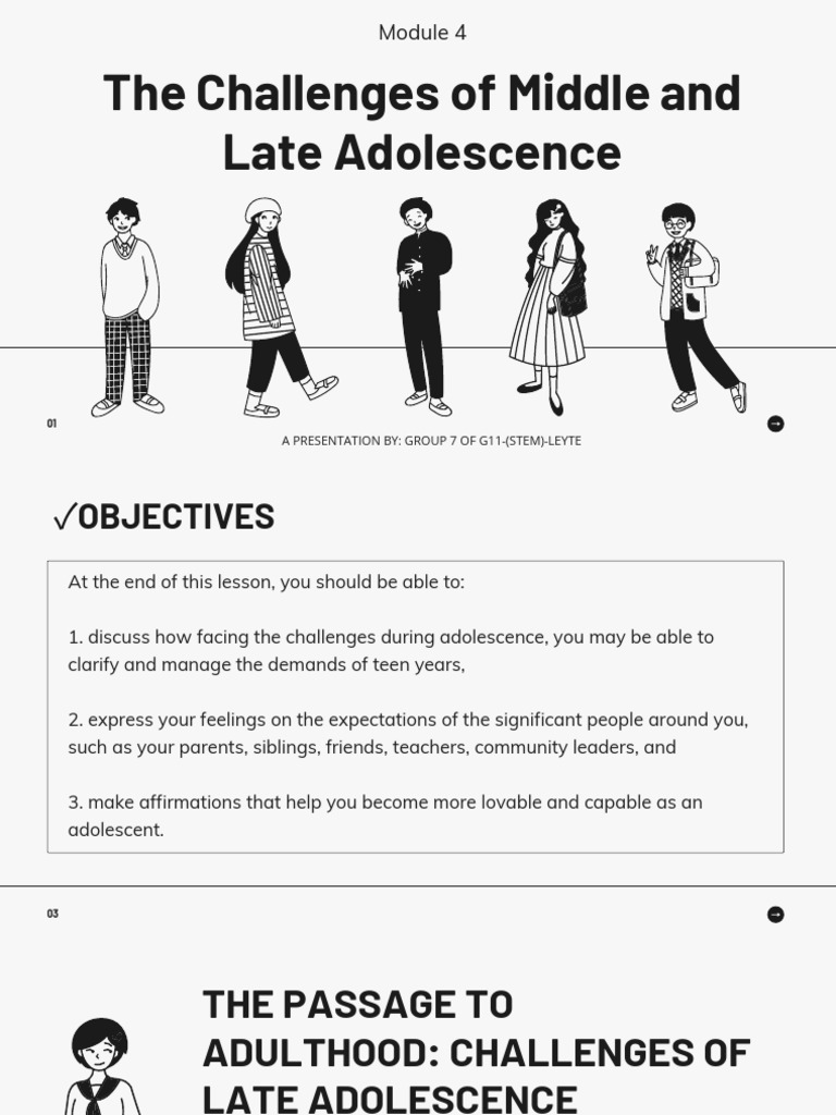 Navigating Adolescent Challenges | PDF | Adolescence | Human Development