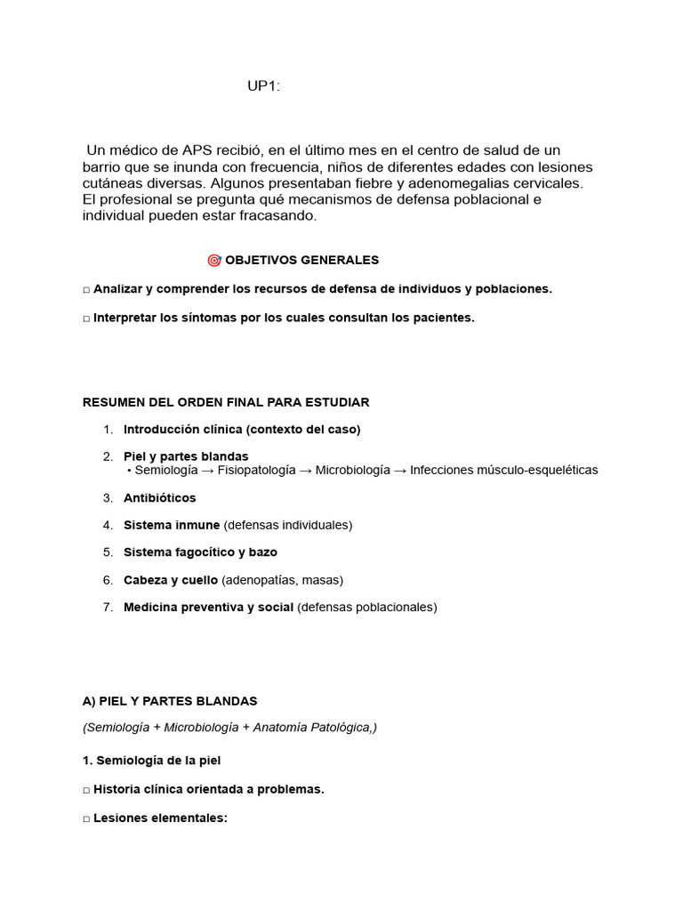 UP1_ | PDF | Sistema inmune | Infección