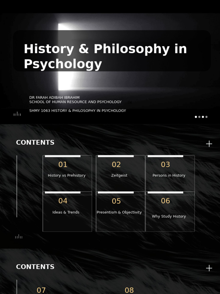 History and Philosophy of Psychology | PDF | Psychology | Science