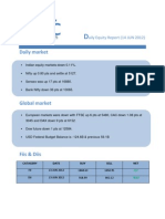 Daily Equty Report by Epic Research - 14 June 2012